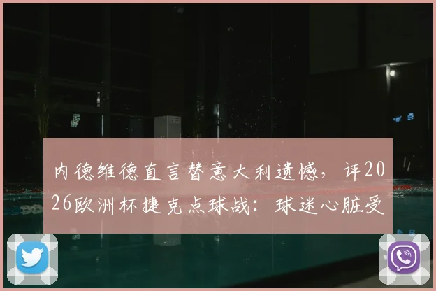 内德维德直言替意大利遗憾,评2026欧洲杯捷克点球战:球迷心脏受不了